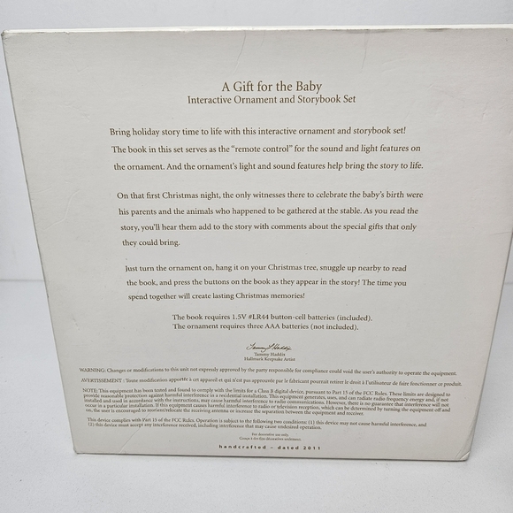 Hallmark Keepsake Ornament baby Jesus navity - Picture 4 of 5